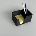 Hộp organizer để bàn có ngăn đựng giấy note (sticky notes) - Thumbnail 2