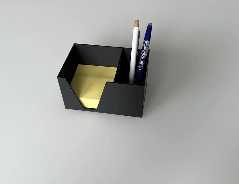 Hộp organizer để bàn có ngăn đựng giấy note (sticky notes) - Image 3