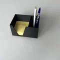 Hộp organizer để bàn có ngăn đựng giấy note (sticky notes) - Thumbnail 3