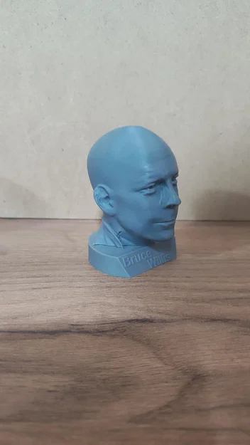 Mô hình tượng bán thân Bruce Willis nghệ thuật cho người hâm mộ - Image 3