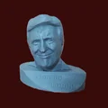 Tượng Bán Thân Donald Trump (Bust Donald Trump) - File In 3D - Thumbnail 1