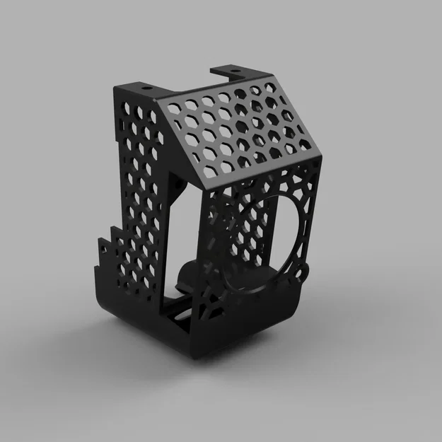 Ngàm Quạt 5015 Linear Rail Remix cho máy in 3D K1 - Bền và nhẹ - Image 1