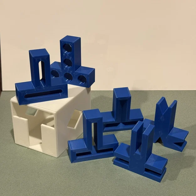 T Box Puzzle – Trò xếp hình 3D chữ T - Image 1