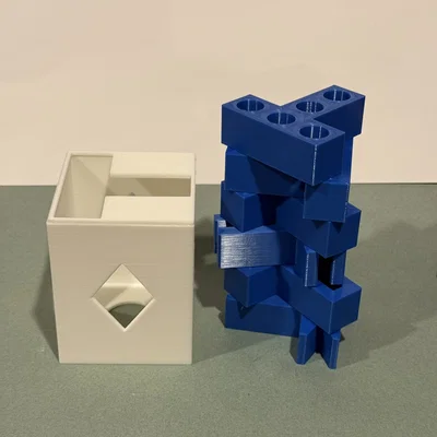 T Box Puzzle – Trò xếp hình 3D chữ T