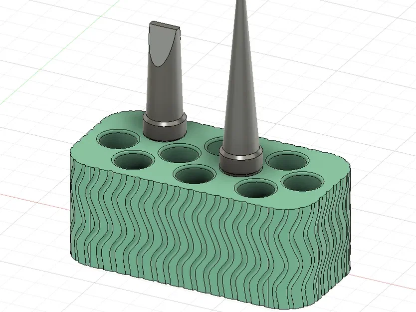 Khay đựng mũi hàn Weller 1010 - Thiết kế 3D ngăn nắp chuyên nghiệp - Image 1