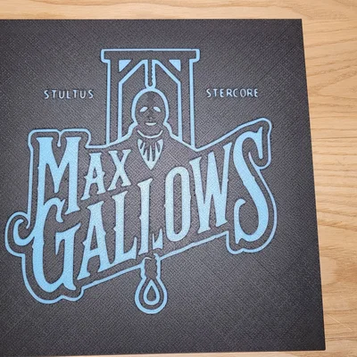 Bảng hiệu 3D Max Gallows độc đáo cho không gian cá tính