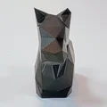 Mô hình chú chó Scottish Terrier Low Poly in 3D độc đáo - Thumbnail 3