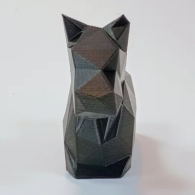 Mô hình chú chó Scottish Terrier Low Poly in 3D độc đáo