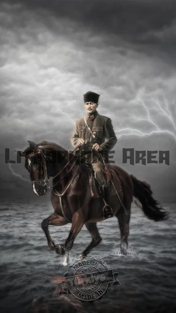 Tranh 3D Lithophane Chân dung Mustafa Kemal Atatürk Độc Đáo - Image 1