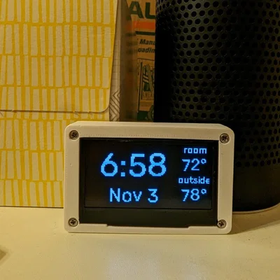 Case màn hình OLED 2.42" kèm Platform tuỳ chọn