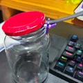 Kẹp muỗng gắn thành lọ thủy tinh tiện lợi cho nhà bếp - Thumbnail 3