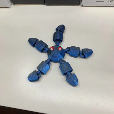Mô hình bạch tuộc linh hoạt 3D (Flexible Octopus) siêu dễ thương