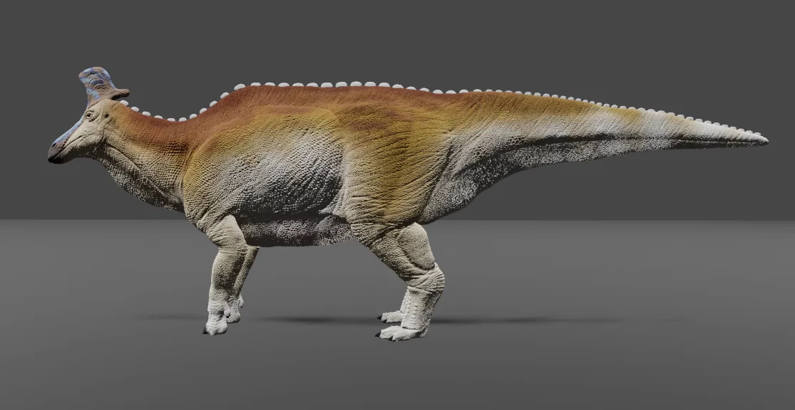 Tượng Lambeosaurus (Lambeosaurus Figurine) - Image 1