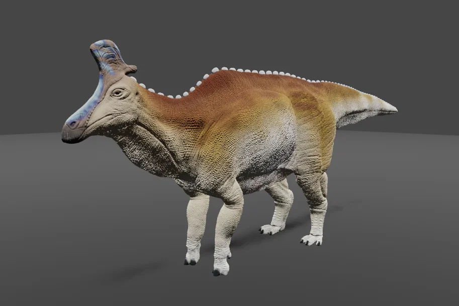 Tượng Lambeosaurus (Lambeosaurus Figurine) - Image 2
