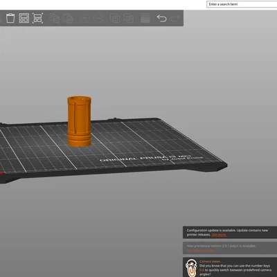Mô hình loa che lửa G2 Flash Hider cho súng Airsoft in 3D