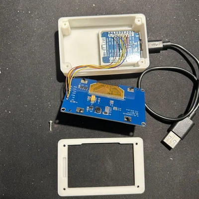 Vỏ hộp (Case) cho màn hình 2.42 inch OLED và ESP32 D1 Mini