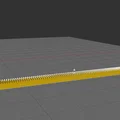 Thanh răng Gear Rack tiêu chuẩn 20 độ cho mô hình truyền động - Thumbnail 1