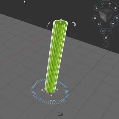Gear Rod Blank: Phôi bánh răng tùy chỉnh độ dài cho mô hình in 3D