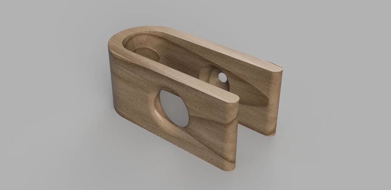 Giá đỡ laptop dưới bàn (Under desk laptop holder) - Image 1