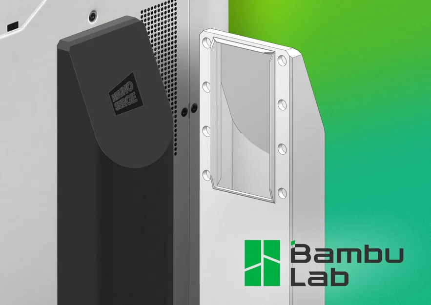 Bambu Lab Poop Chute V2 (Enclosed) – Thùng hứng poop chute kín - Image 1