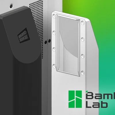 Bambu Lab Poop Chute V2 (Enclosed) – Thùng hứng poop chute kín