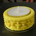 Mẫu đế nến Tea Light đan lát đẹp mắt cho không gian ấm cúng - Thumbnail 2