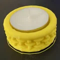 Mẫu đế nến Tea Light đan lát đẹp mắt cho không gian ấm cúng - Thumbnail 6