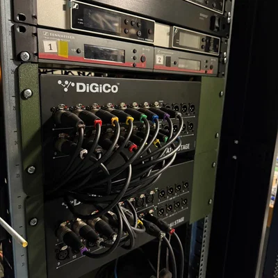 Giá đỡ DiGiCo A168 Stage Box cho tủ Rack 19 inch