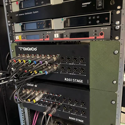 Giá đỡ DiGiCo A168 Stage Box cho tủ Rack 19 inch