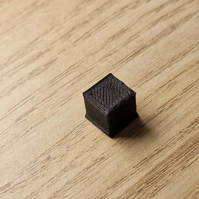 Khối lập phương 1x1x1 cm kiểm tra máy in 3D (Testing Cube)