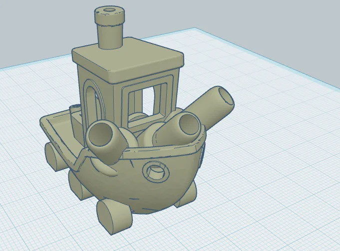 Mô hình 3D Benchy Remixed as Tank - Chiếc thuyền xe tăng độc lạ - Image 1