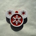 Đồ trang trí Snowflake Mickey - Phụ kiện 3D đẹp mắt mùa lễ hội - Thumbnail 2