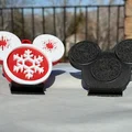 Bộ Giá Đỡ Trưng Bày Hình Mickey (Mickey Stands) In 3D Độc Đáo - Thumbnail 1