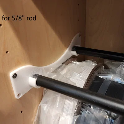 Giá đỡ kệ cuộn filament cho tủ sách Ikea Billy