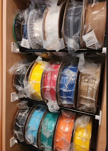 Giá đỡ kệ cuộn filament cho tủ sách Ikea Billy - Image 4