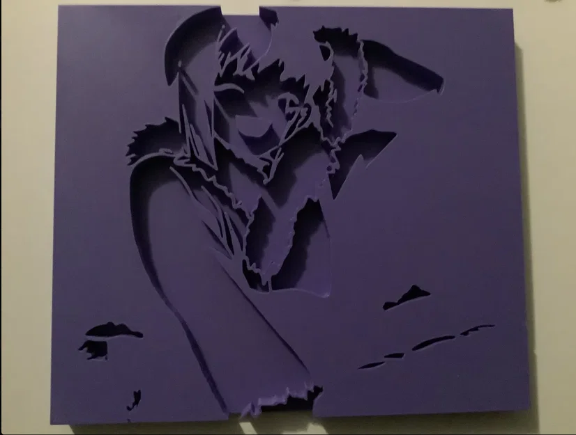 Mô hình trang trí treo tường Gen Asagiri (Dr. Stone) in 3D - Image 1