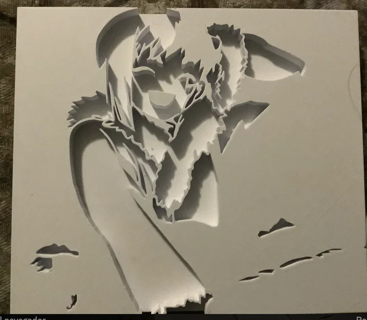 Mô hình trang trí treo tường Gen Asagiri (Dr. Stone) in 3D - Image 2