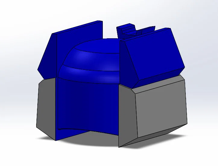 Mũ Cosplay G1 Soundwave Helmet - Image 3