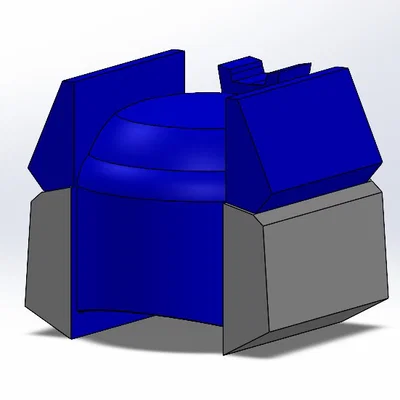 Mũ Cosplay G1 Soundwave Helmet