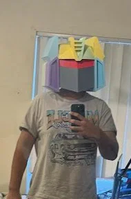 Mũ Cosplay G1 Soundwave Helmet - Image 4