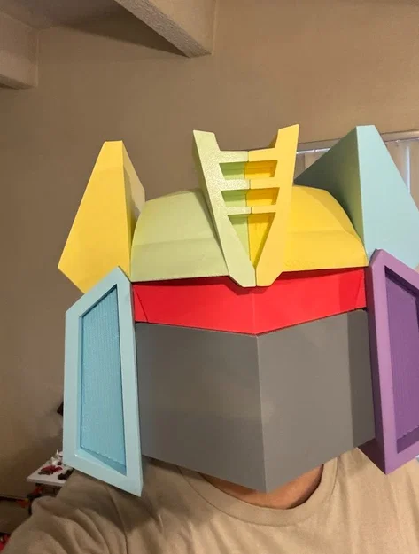 Mũ Cosplay G1 Soundwave Helmet - Image 5