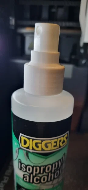 Nắp vòi xịt thay thế cho chai Diggers Isopropyl - Image 1
