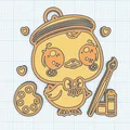 Pato pintor – Móc khóa thiết kế trên Tinkercad - Thumbnail 2
