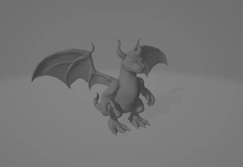Mô hình rồng hai chân (Bipedal Dragon) ấn tượng cho không gian sống - Image 1