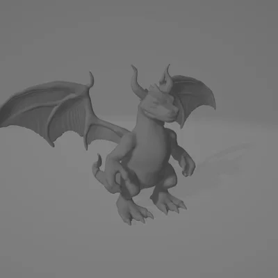 Mô hình rồng hai chân (Bipedal Dragon) ấn tượng cho không gian sống