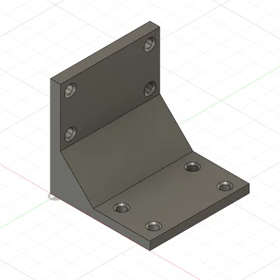 Ke góc vuông 90 độ 4 lỗ vít chắc chắn cho mọi dự án DIY