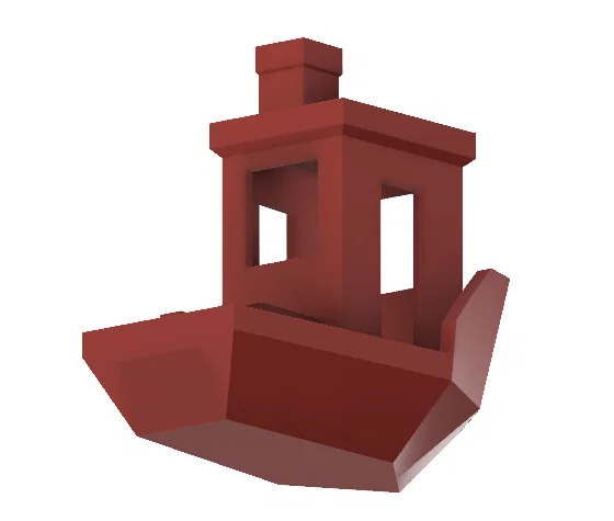 Benchy Very Low Poly - Image 3
