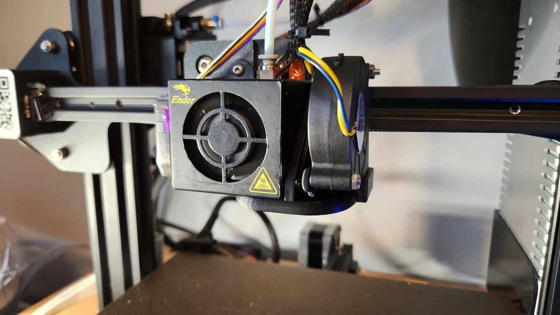 Giá đỡ quạt tản nhiệt 5015 cho Ender 3 - Phiên bản nâng cấp tối ưu - Image 1