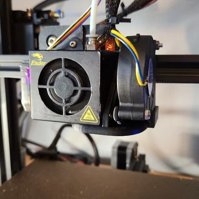 Giá đỡ quạt tản nhiệt 5015 cho Ender 3 - Phiên bản nâng cấp tối ưu