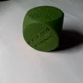 Xúc xắc (daisy/kopretina) – Dice / herní kostka - Thumbnail 2